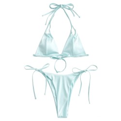 Fashion Bikini Swimsuit Patchwork Hot Spring Swimsuit